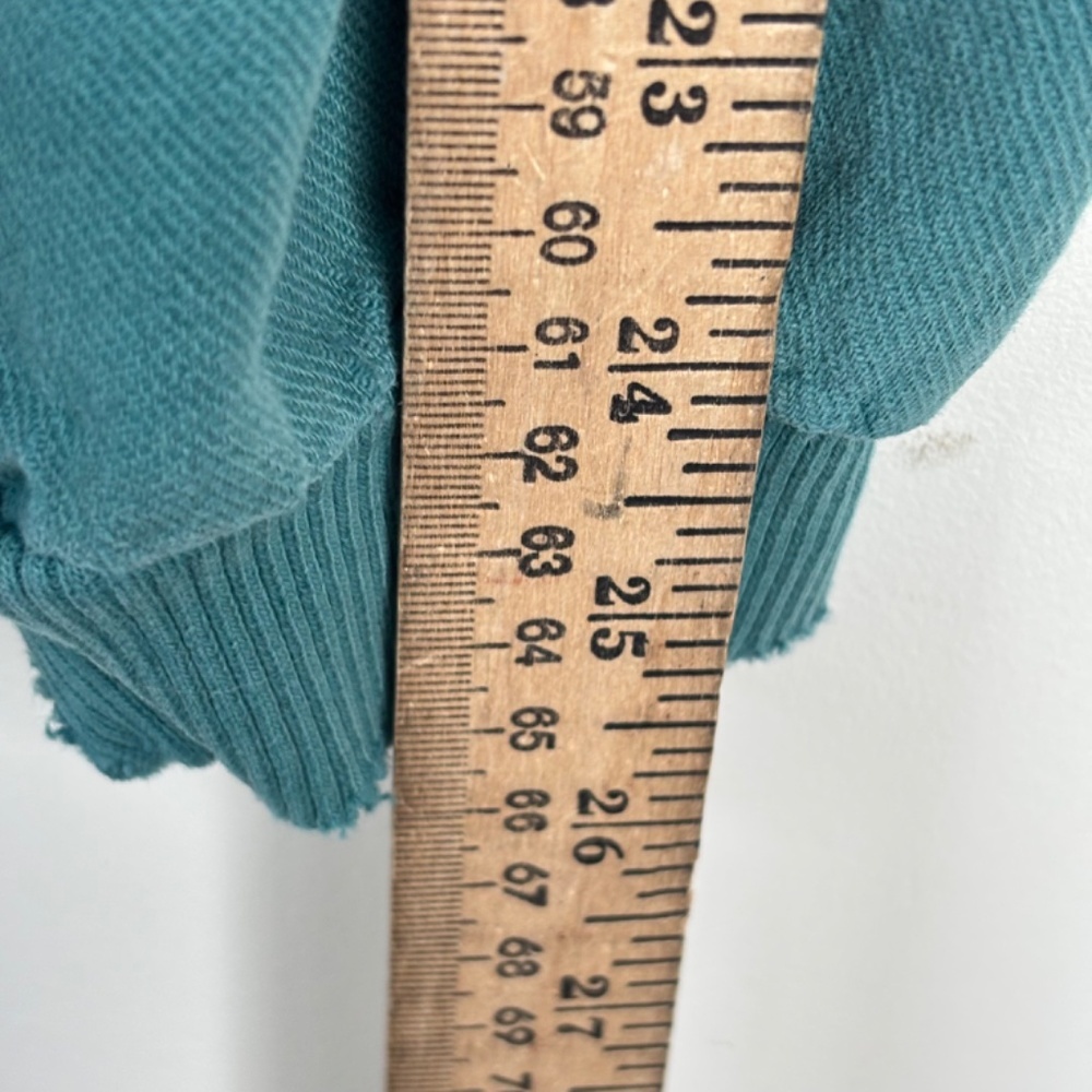 VTG American Outdoorsman 1/4 Zip Sweatshirt XXL 100% Cotton Distressed Pockets - Picture 11 of 12